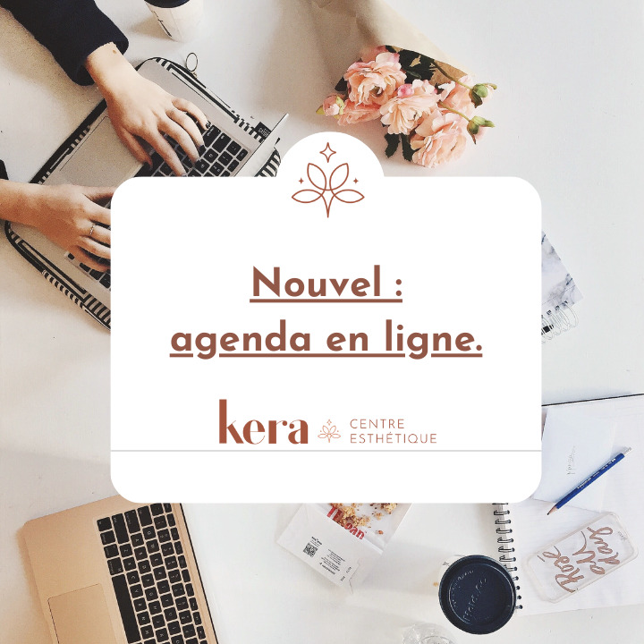 Agenda en ligne Kera esthétique
